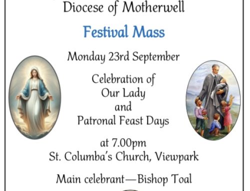 Festival Mass – Diocese of Motherwell