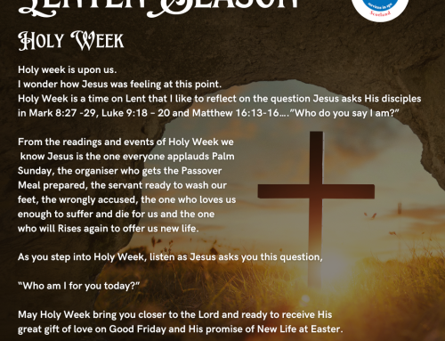 Holy Week Reflection